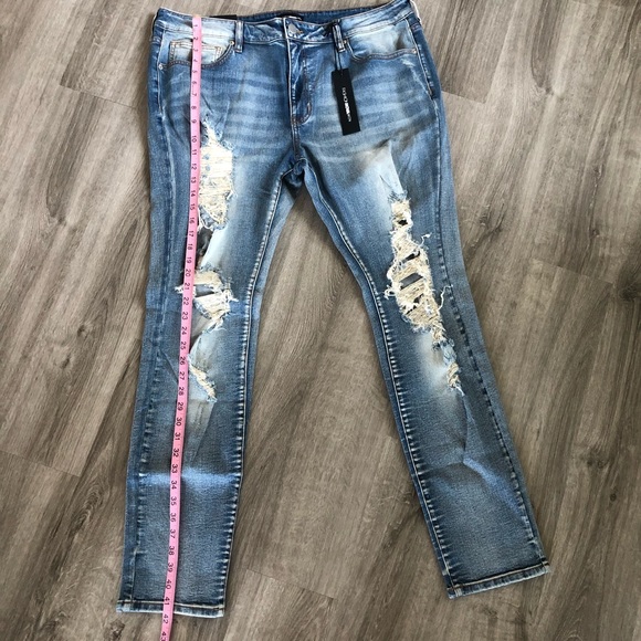 FASHIONOVA MEN JEANS PANTS - Picture 2 of 7